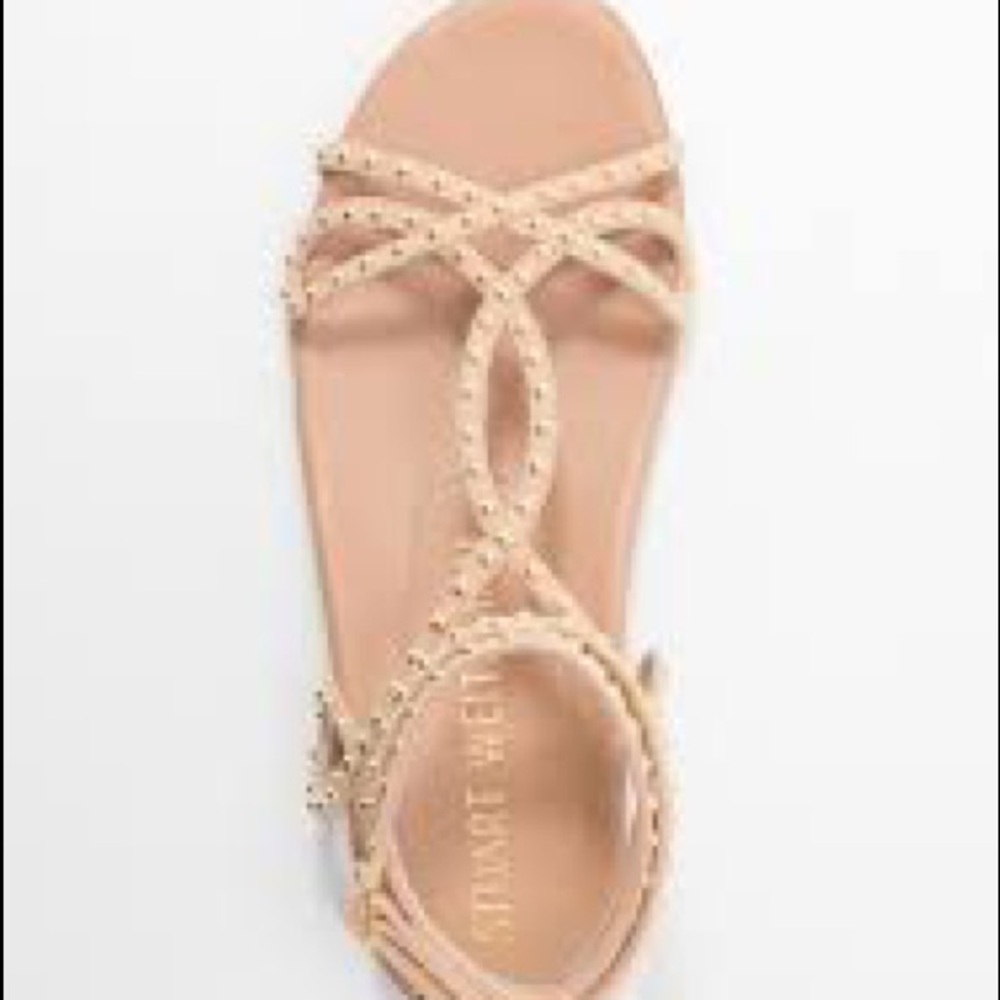 Stuart Weitzman Leya Bead Flat View 3